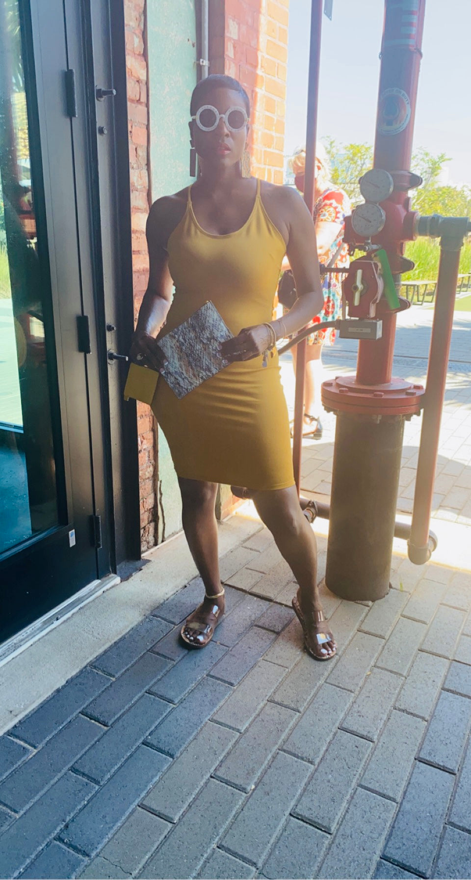 Solid Open Back Lace Dress